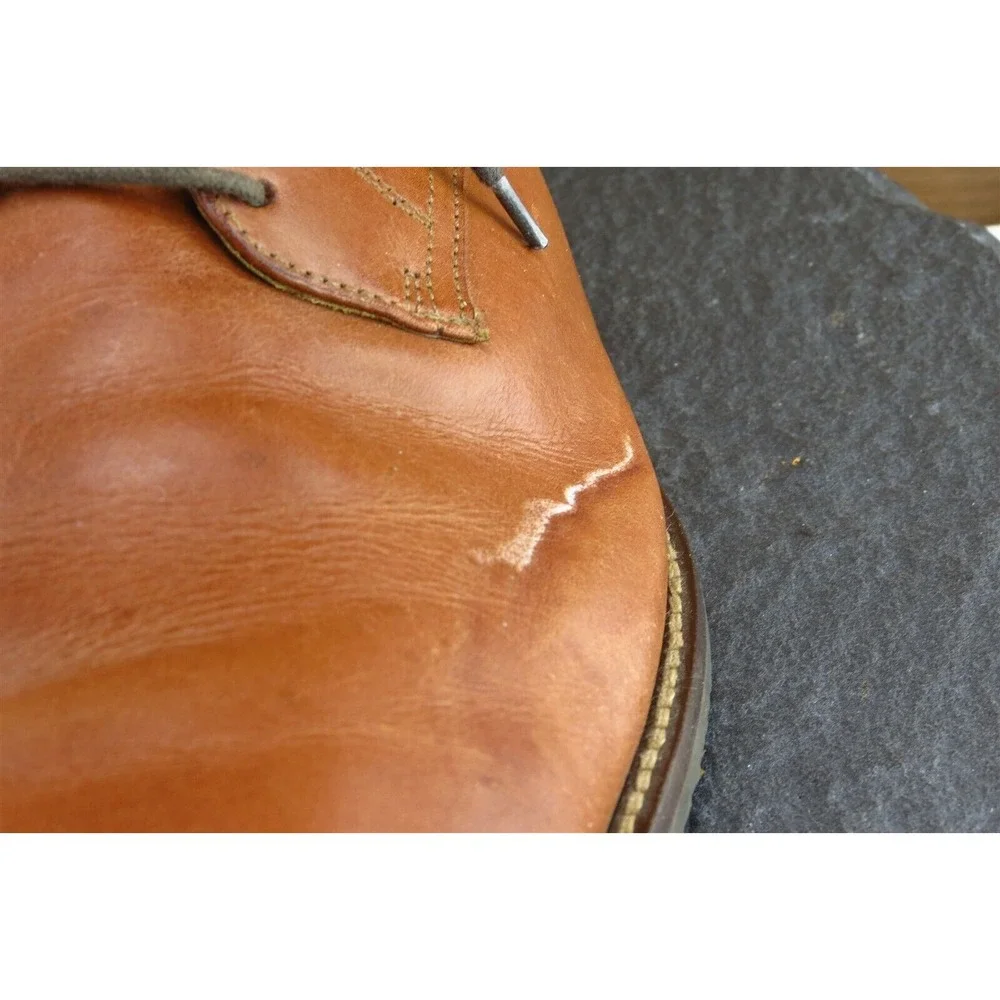 14th Union Shoes Sz 9.5 M Brown Derby Oxfords Leather Men 58665‎